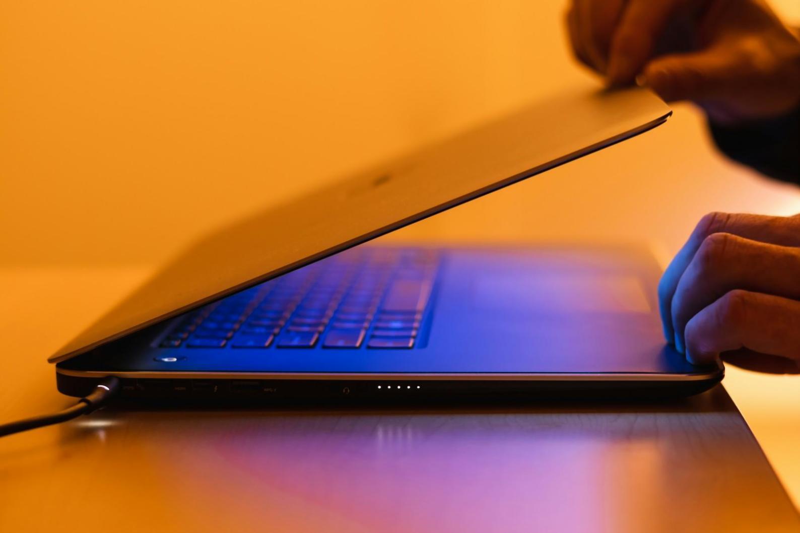 Classroom workspace with tablets and design tools for game art students